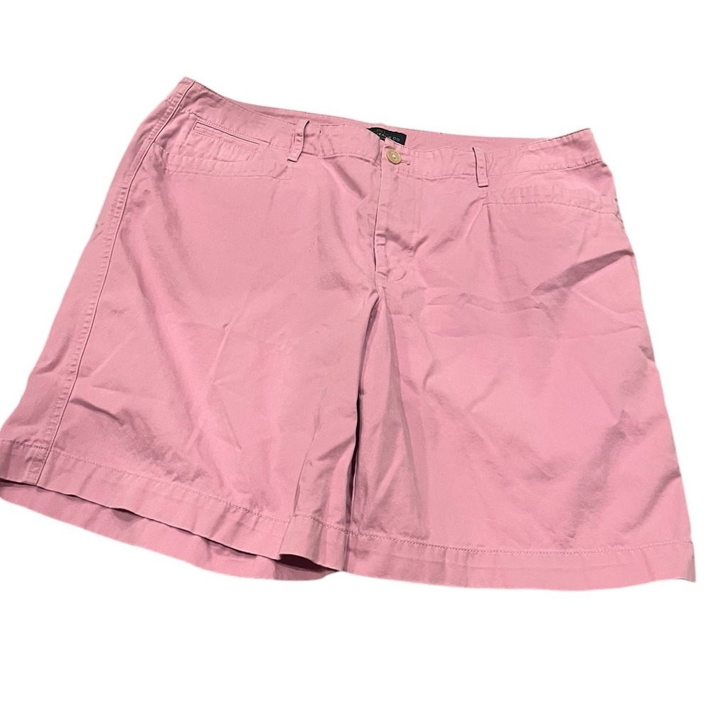 LRL Lauren Jeans Co. Ralph Lauren Women's Shorts 16 Cotton Pink Machine Wash